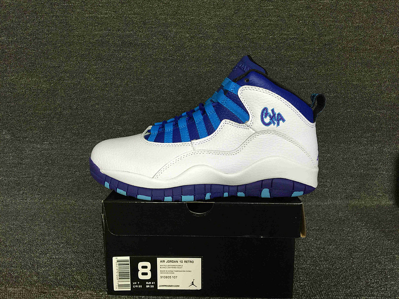 Air Jordan 10 Charlotte 310805 107